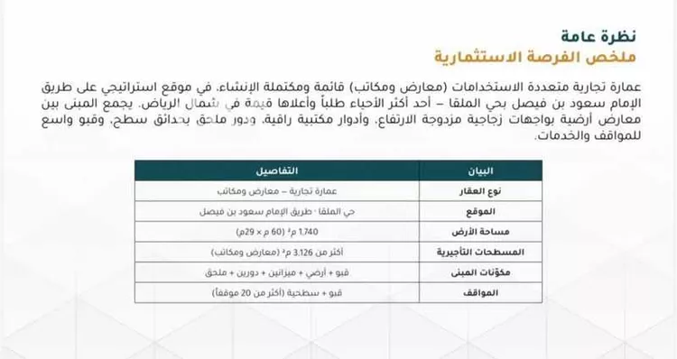 Building for Sale in Riyadh Al Malqa