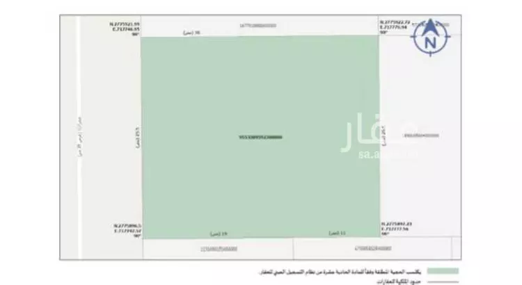 أرض للبيع في شارع وادي المفجر , حي الشعلة, مدينة الرياض, منطقة الرياض صورة 2