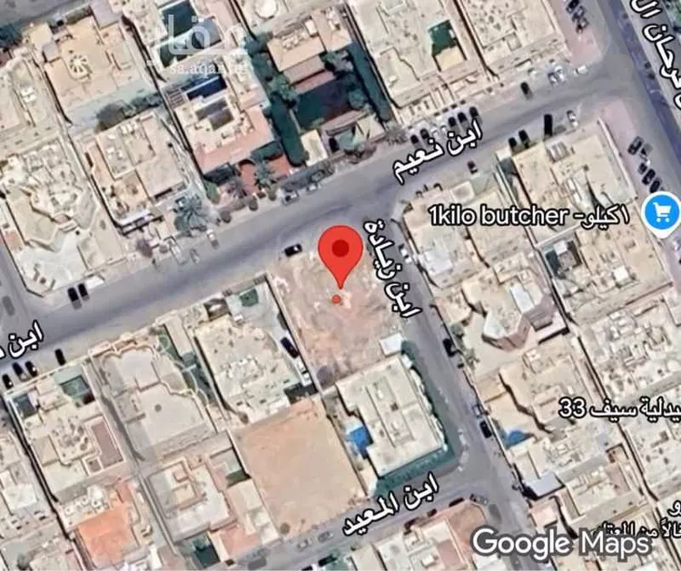 أرض للبيع في شارع ابن نعيم, حي الملك سلمان, مدينة الرياض, منطقة الرياض صورة 2