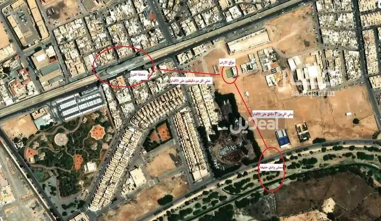 أرض للبيع في شارع إبراهيم بن الجنيد, حي البديعة, مدينة الرياض, منطقة الرياض صورة 3