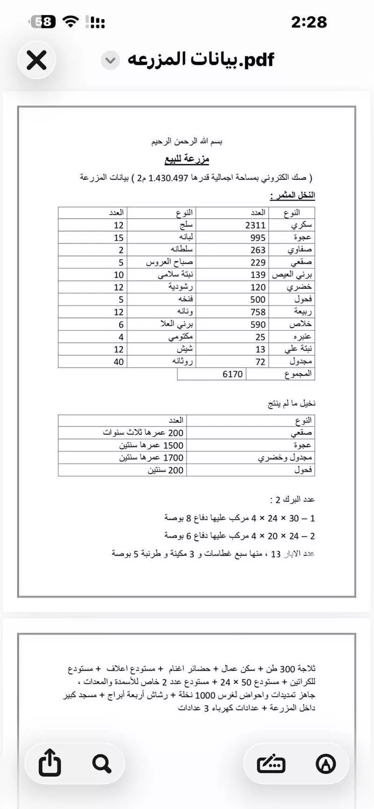 مزرعة للبيع في شارع الارطاوي ، حي الجزيرة ، بريدة ، بريدة