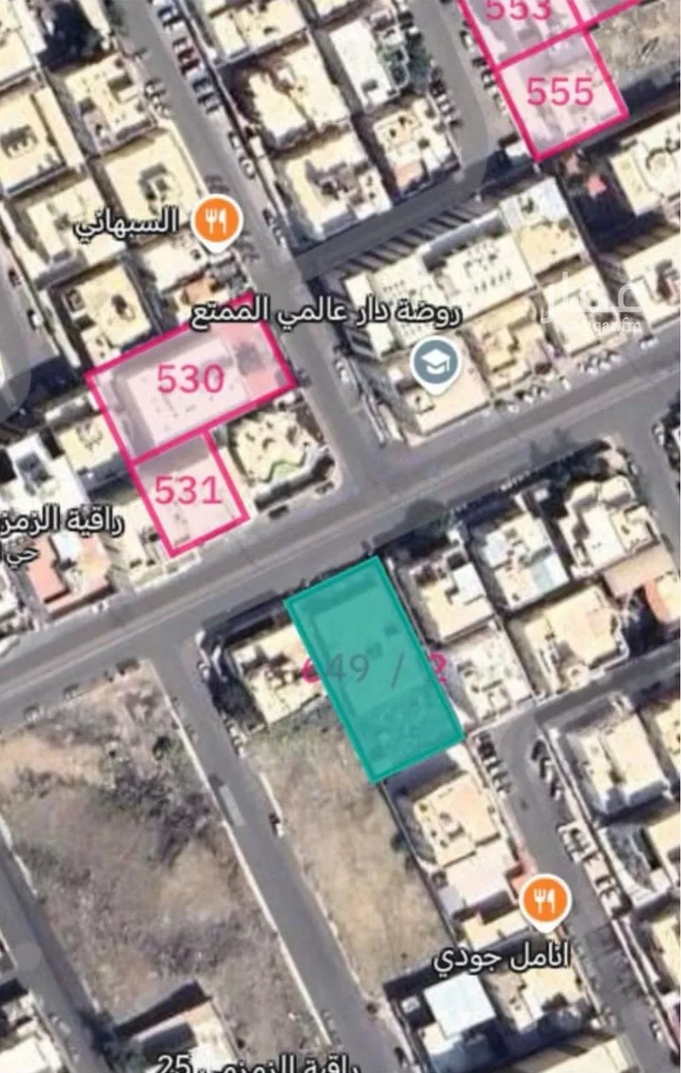 أرض للبيع في شارع العاصي, حي المحمدية, مدينة مكة المكرمة, منطقة مكة المكرمة