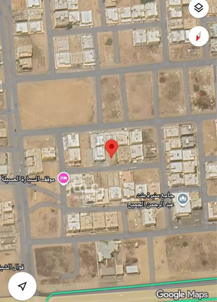 أرض للبيع في شارع دار الاسلام ، العسيلة ، ابو عريش