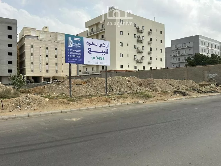 أرض للبيع في شارع موسى كاظم الحسيني, حي الريان, مدينة جدة, منطقة مكة المكرمة صورة 3