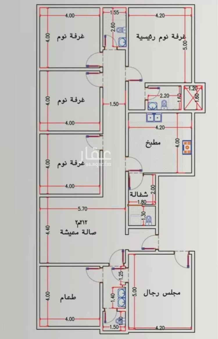 Apartment for Rent in Jeddah Ar Rayan صورة 2