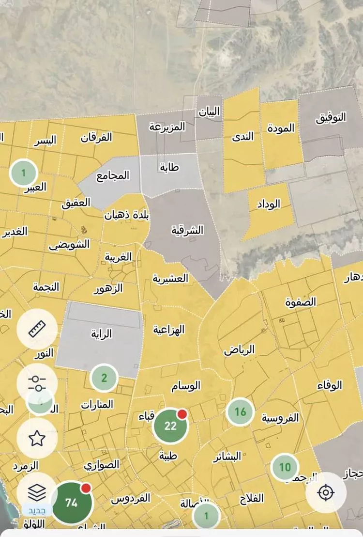أرض للبيع في حي الندى, مدينة جدة, منطقة مكة المكرمة صورة 2