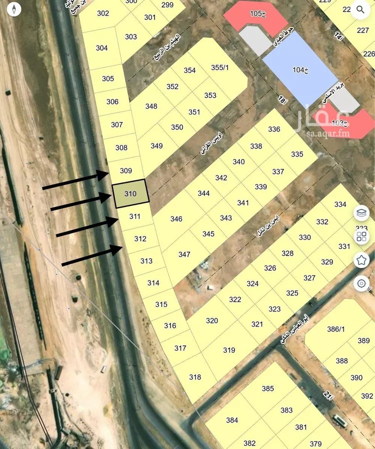 أرض للبيع في شارع اشبيليه 116, حي قرطبة, مدينة الجبيل, المنطقة الشرقية