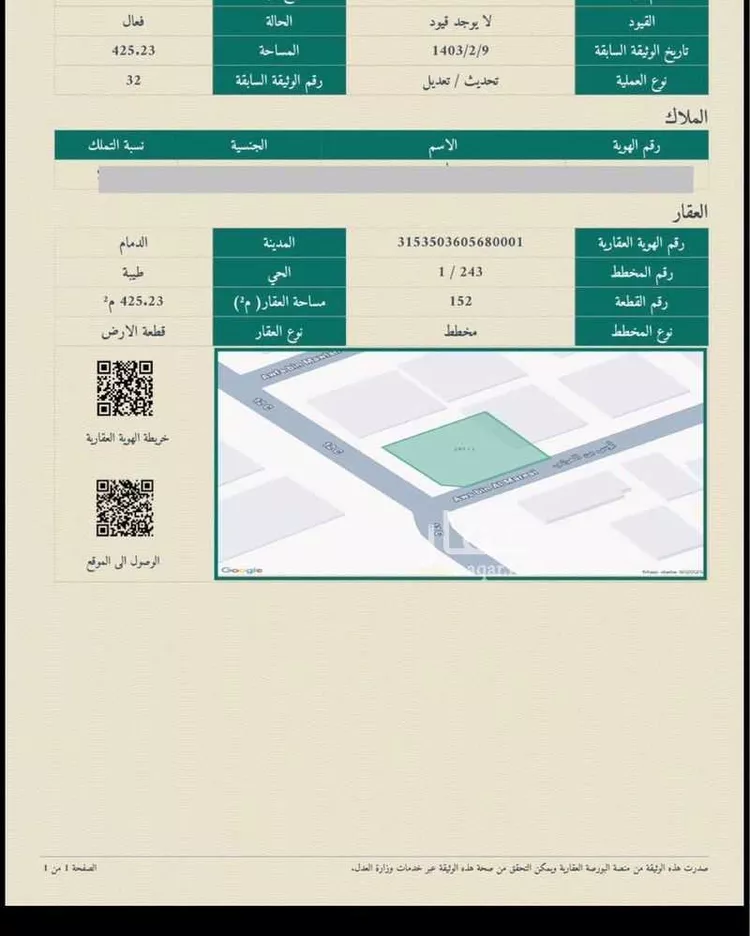 أرض للبيع في شارع اوس بن المرئي, حي طيبة, مدينة الدمام, المنطقة الشرقية