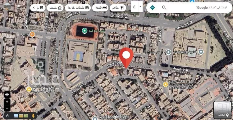 أرض للبيع في شارع طريق الفيحاء, حي الفيحاء, مدينة مدينه الجبيل الصناعيه, المنطقة الشرقية صورة 2