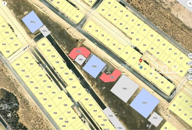 أرض للبيع في شارع غرناطة 375, حي غرناطة, مدينة الجبيل, المنطقة الشرقية