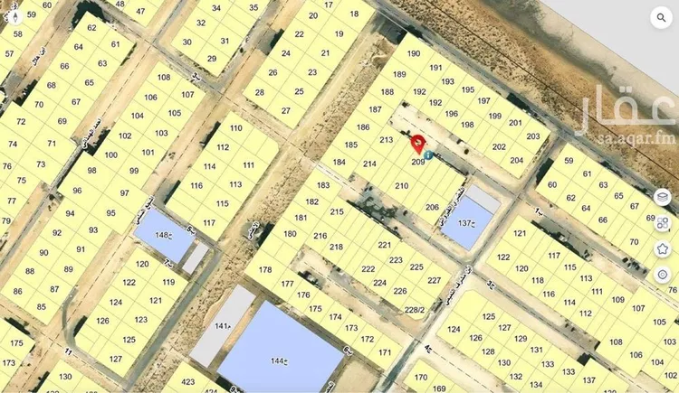 أرض للبيع في شارع غرناطة 319, حي غرناطة, مدينة الجبيل, المنطقة الشرقية