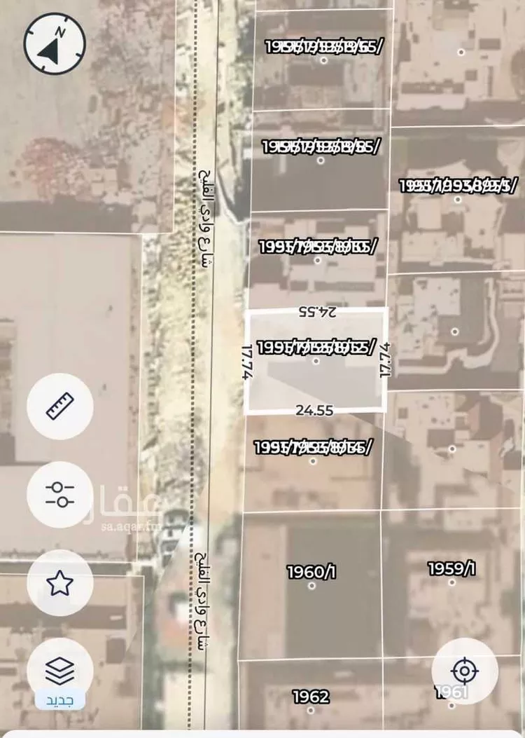 أرض للبيع في شارع وادي الفليج, حي النخيل, مدينة الرياض, منطقة الرياض صورة 3