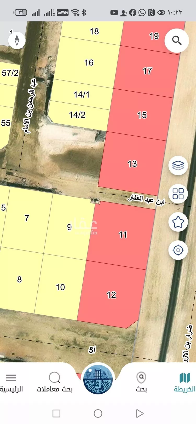 أرض للبيع في شارع عبد الرحمن بن الامام, حي الكوثر, مدينة الخبر, المنطقة الشرقية