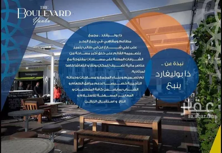 مجمع للإيجار في شارع علي بن ابي طالب, حي الصريف, مدينة ينبع, منطقة المدينة المنورة صورة 2