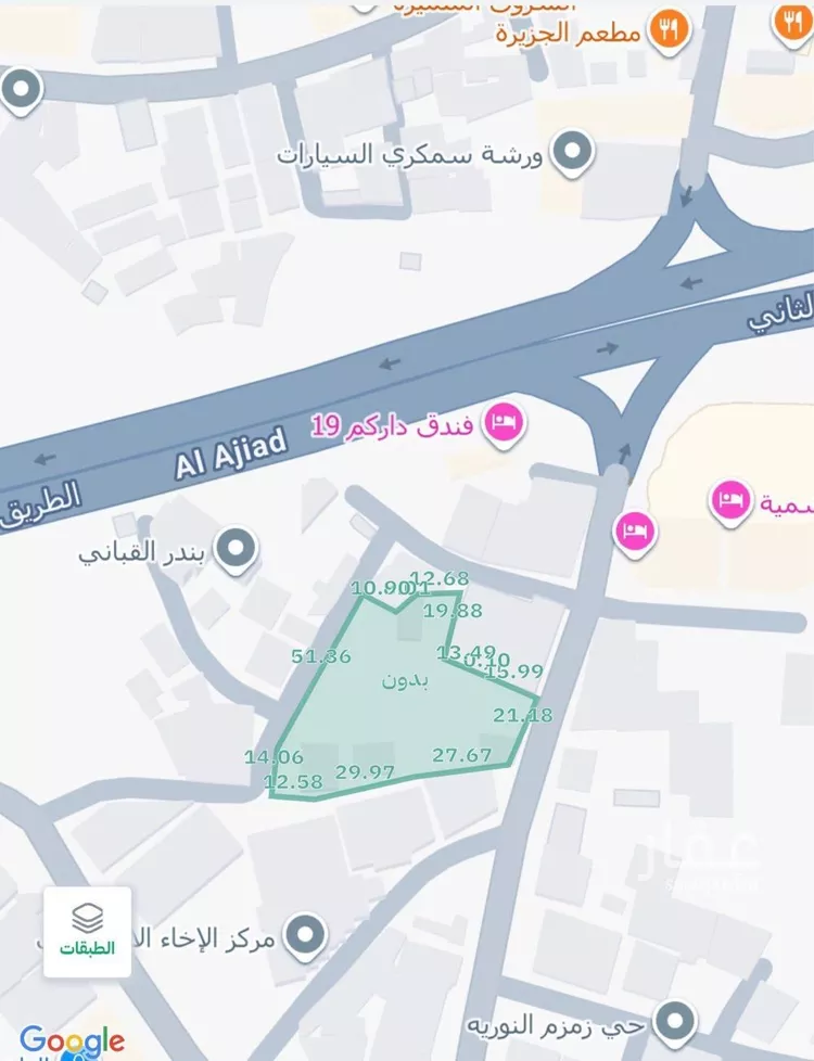 أرض للبيع في شارع 334 الخالدية, حي الخالدية, مدينة مكه المكرمه, منطقة مكة المكرمة