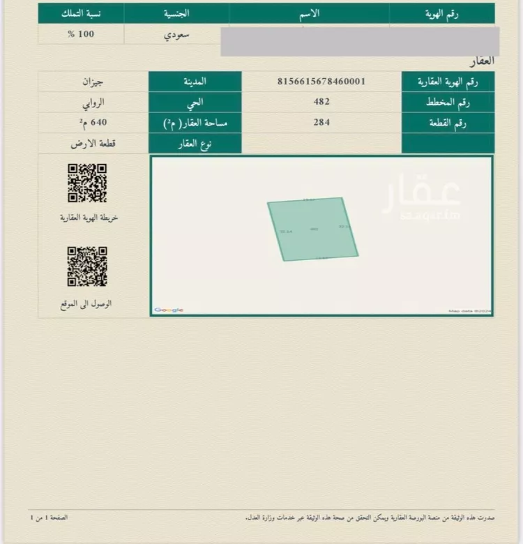 أرض للبيع في مدينة جازان, منطقة جازان