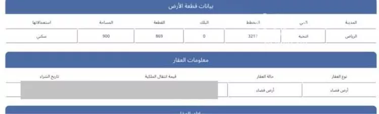 أرض للبيع في حي النخبة, مدينة الرياض, منطقة الرياض صورة 3