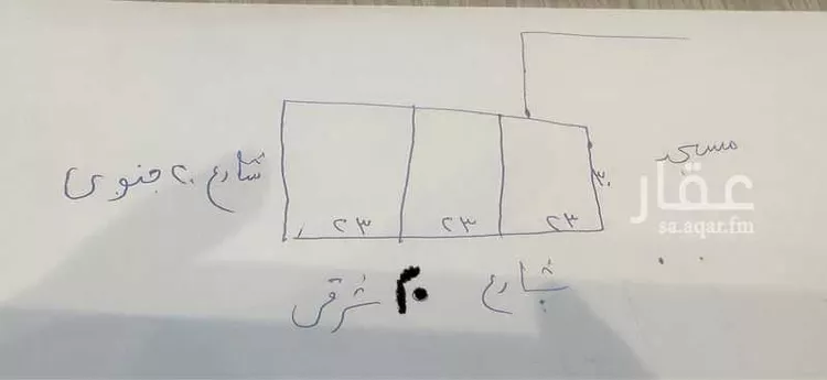 أرض للبيع في شارع ابي محمد الخطيب, حي الوفاء, مدينة خميس مشيط, منطقة عسير صورة 3