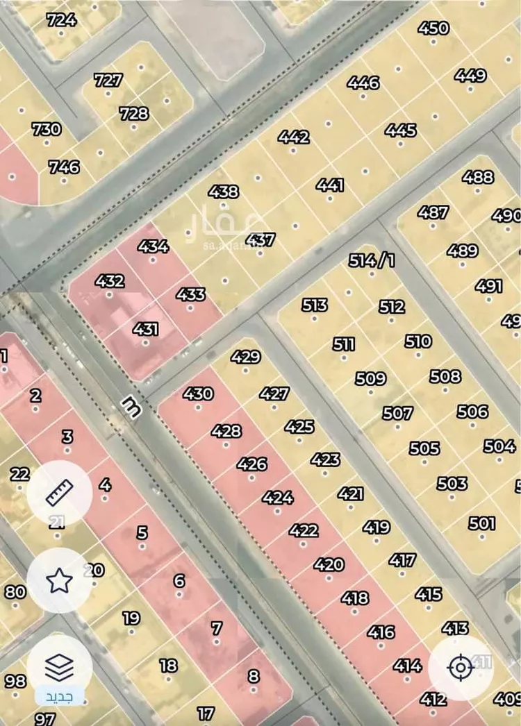 أرض للبيع في شارع سعيد بن نفيل(رضي الله عنه), حي الشراع, مدينة جدة, منطقة مكة المكرمة