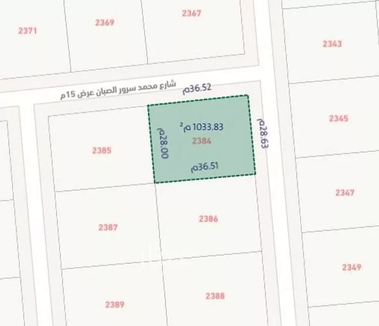 أرض للبيع في حي النخبة, مدينة الرياض, منطقة الرياض صورة 2