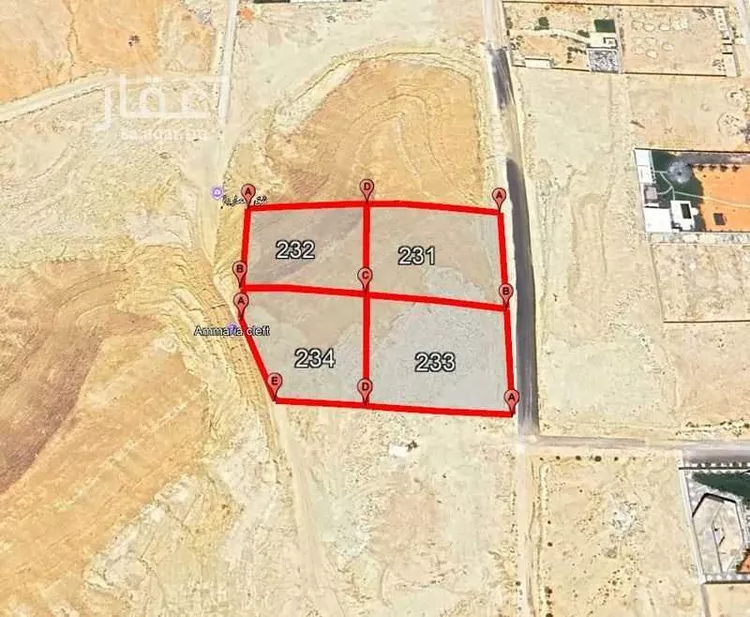 أرض للبيع في شارع العمارية 518, حي مشروع مخطط استراحات, مدينة مشروع مخطط استراحات, منطقة الرياض