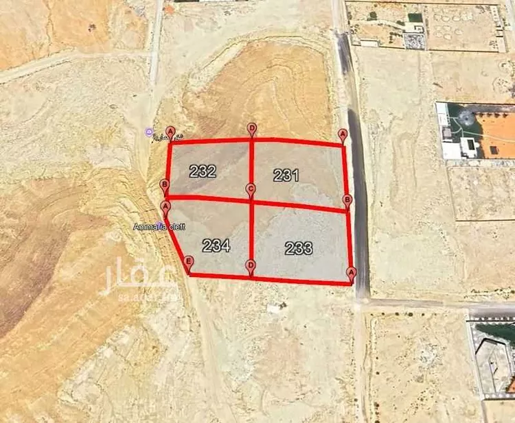 أرض للبيع في شارع العمارية 518, حي مشروع مخطط استراحات, مدينة مشروع مخطط استراحات, منطقة الرياض
