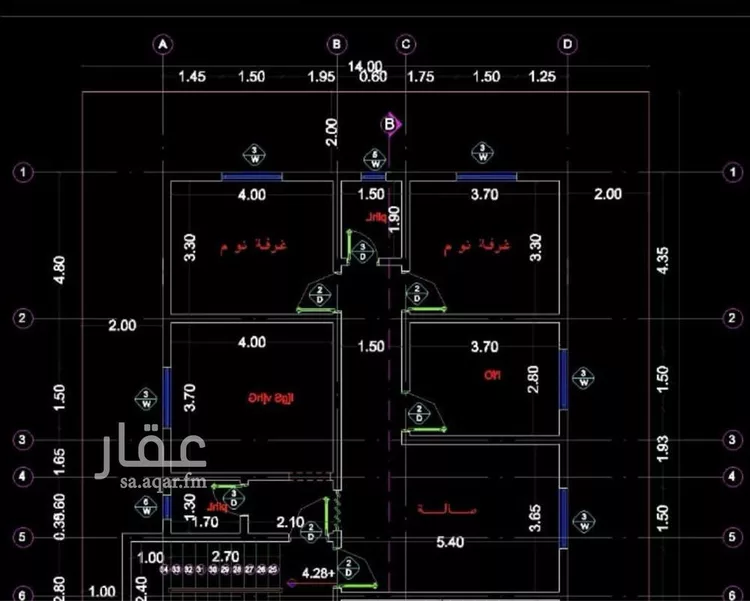 شقة للبيع في شارع الطحان, حي النهضة, مدينة الرياض, منطقة الرياض صورة 2