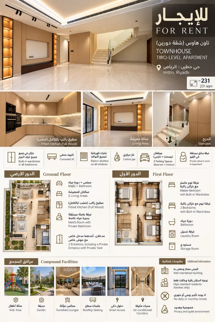Villa for Rent in Riyadh Hittin 16