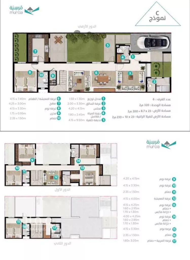 فيلا للبيع في شارع روح بن عبادة ، حي مطار الملك خالد الدولي ، الرياض ، منطقة الرياض صورة 2