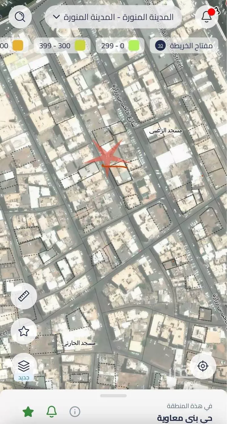 أرض للبيع في شارع ابان الاموي, حي بنى معاوية, مدينة المدينة المنورة, منطقة المدينة المنورة صورة 2