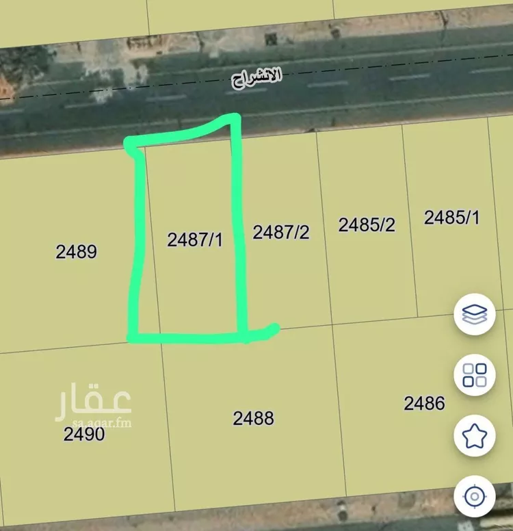 أرض للبيع في شارع 190 السيف, حي السيف, مدينة الدمام, المنطقة الشرقية 1 صورة