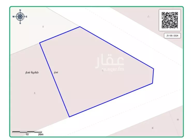 أرض للبيع في شارع نمار, حي ضاحية نمار, مدينة الرياض, منطقة الرياض صورة 3