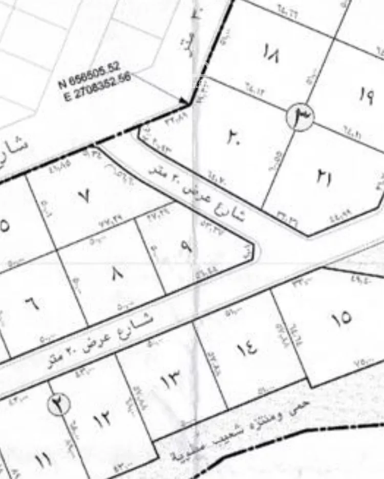 أرض للبيع في شارع نمار, حي ضاحية نمار, مدينة الرياض, منطقة الرياض صورة 2