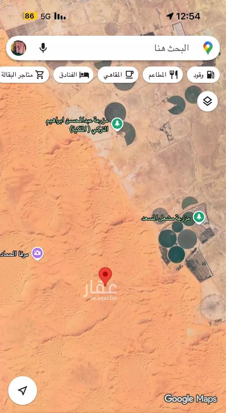 مزرعة للبيع في شارع 20كم غرب الداهنة 2كم داخل النفود, حي حماده الفروثى, مدينة حماده الفروثى, منطقة الرياض صورة 2