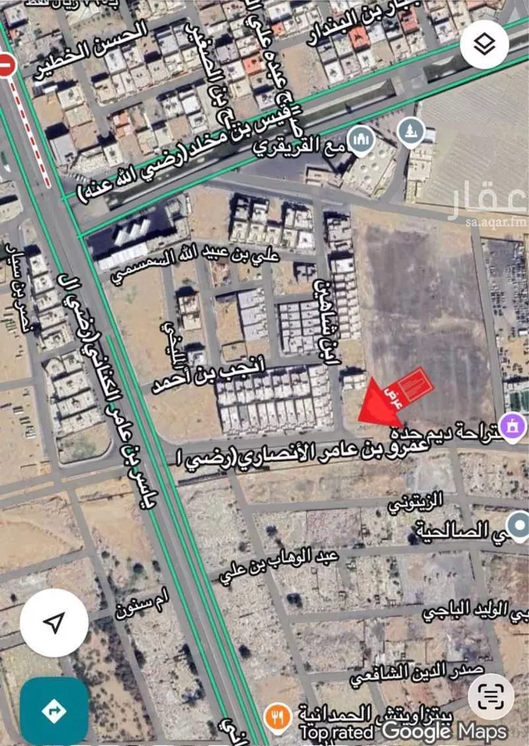 أرض للبيع في شارع ابن شاهين, حي الصالحية, مدينة جدة, منطقة مكة المكرمة