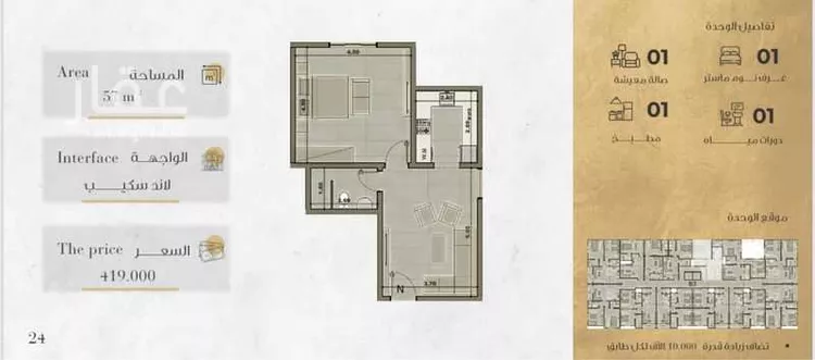 شقة للبيع في شارع وادي النخل, حي الروضة, مدينة جدة, منطقة مكة المكرمة صورة 3