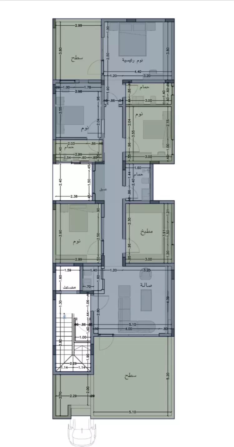 Floor for Sale in Riyadh Al Qirawan 14