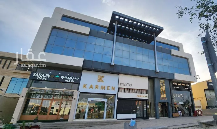 مكتب تجاري للإيجار في شارع طريق الامير محمد بن سعد بن عبد العزيز, حي الملقا, مدينة الرياض, منطقة الرياض 1 صورة
