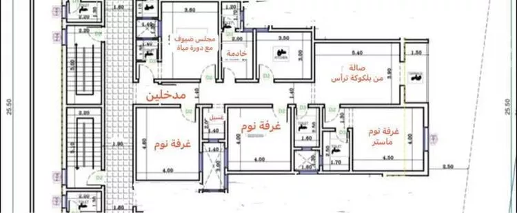 شقة للإيجار في حي الحمراء, مدينة الخبر, المنطقة الشرقية