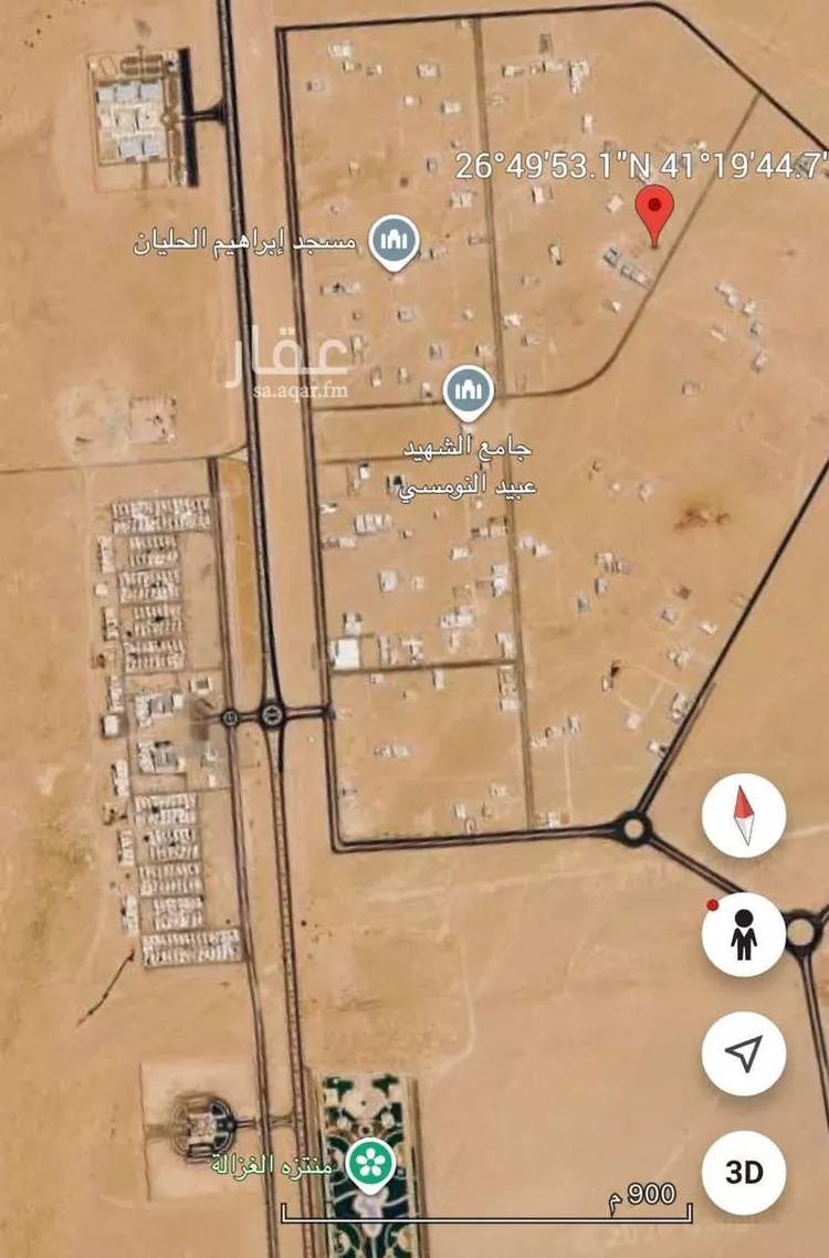 أرض للبيع في شارع غير مسمى, حي الصناعية, مدينة الغزالة - الغزاله, منطقة حائل صورة 2