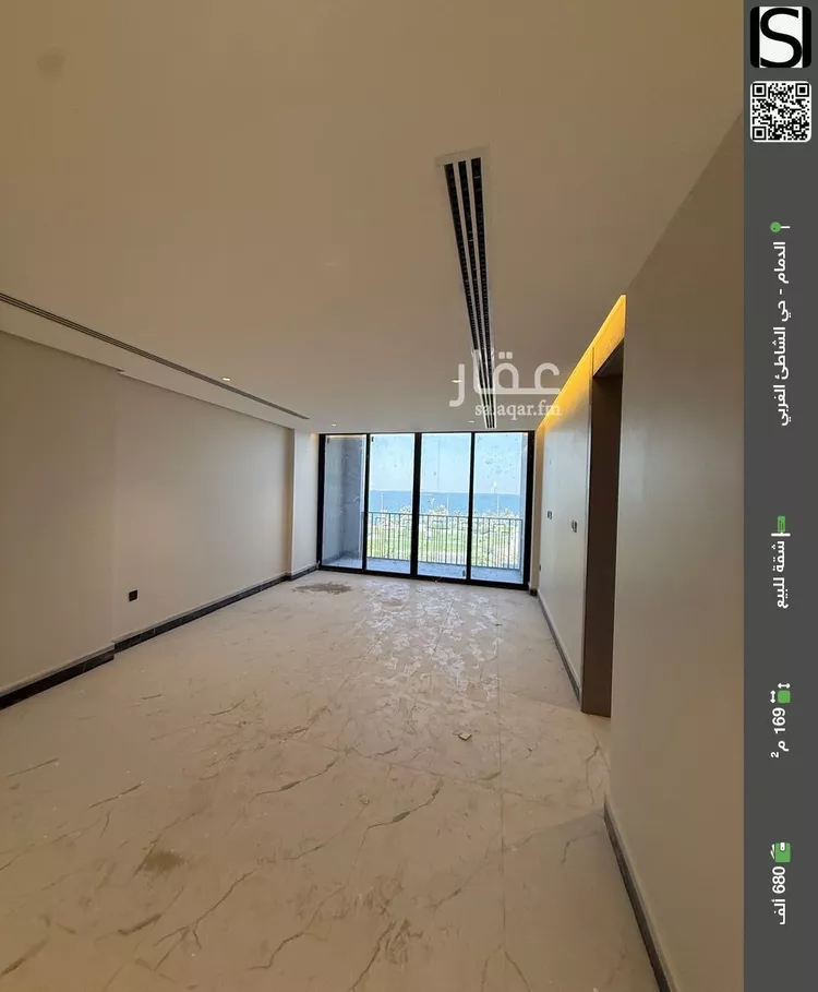 شقة للبيع في شارع الملك عبد الله بن عبدالعزيز, حي الشاطئ الغربي, مدينة الدمام, المنطقة الشرقية