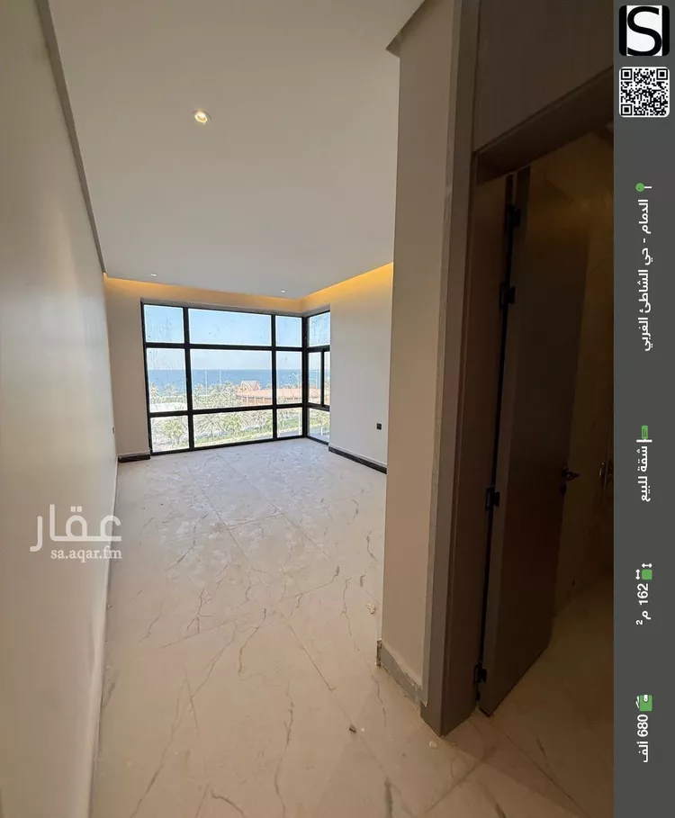 شقة للبيع في شارع الملك عبد الله بن عبدالعزيز, حي الشاطئ الغربي, مدينة الدمام, المنطقة الشرقية