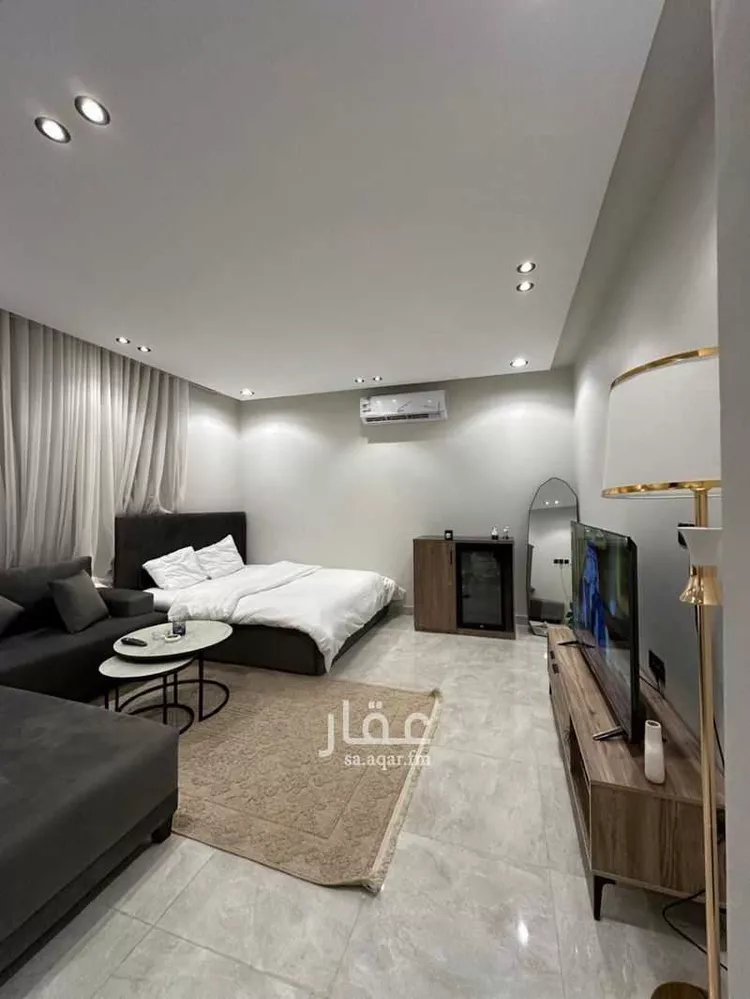 استديو مفروش للحجز في شارع وادي العمارية ، حي حطين ، الرياض ، منطقة الرياض