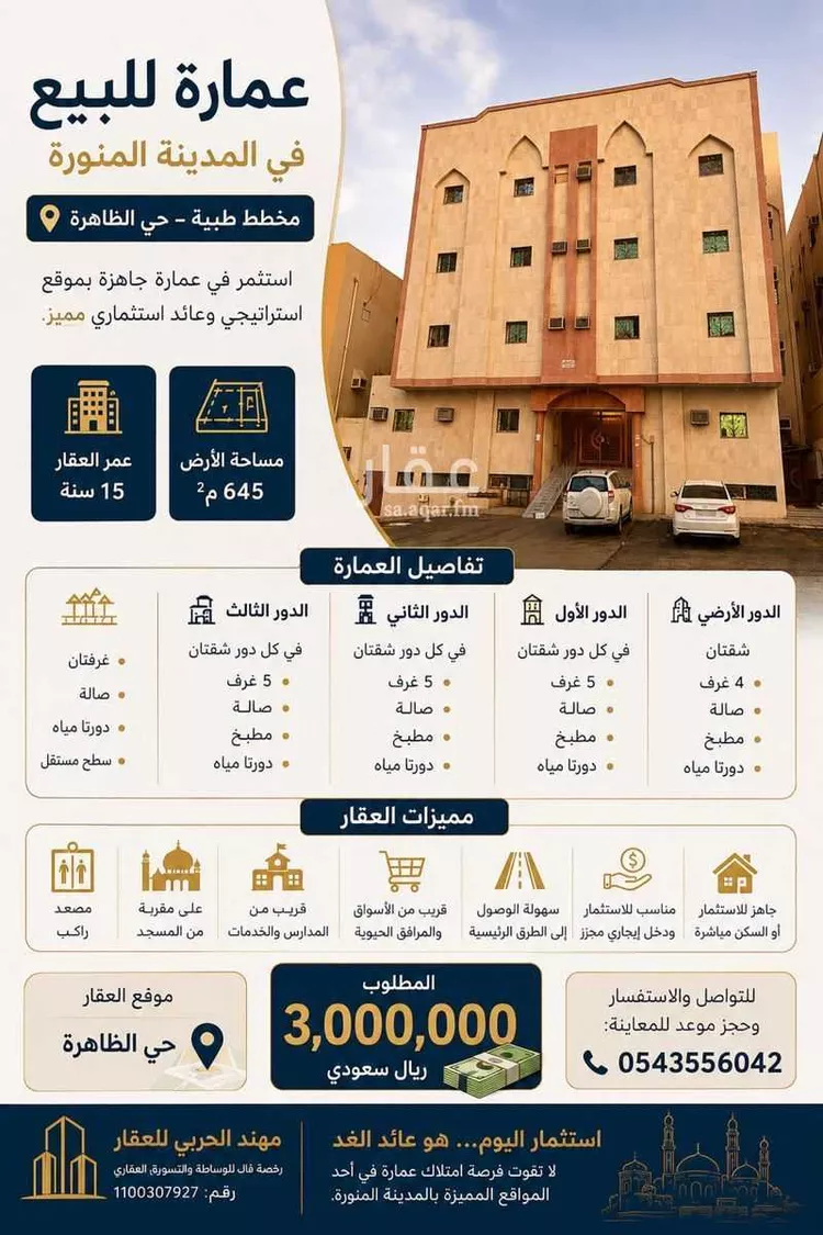 Building for Sale in Medina Adh Dhahirah