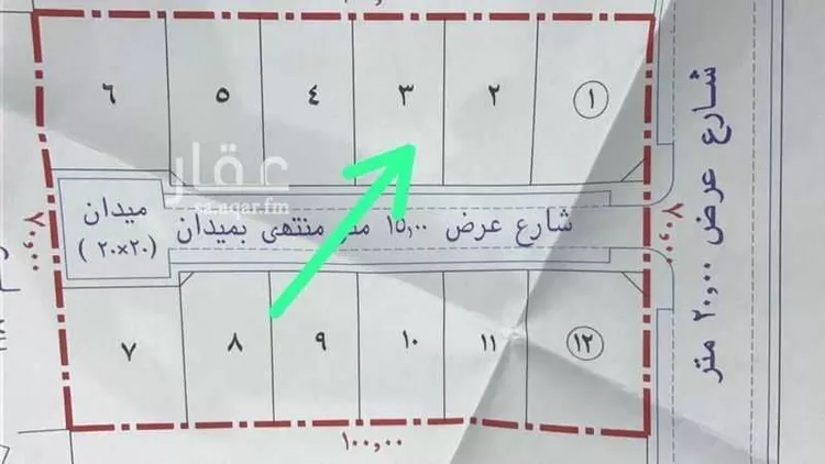 أرض للبيع في شارع محمد, حي النرجس, مدينة بريده, منطقة القصيم صورة 2