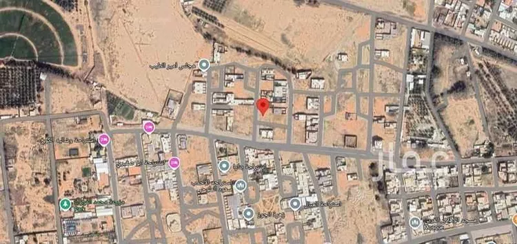 أرض للبيع في شارع محمد بن أبي ذئب, حي الوهلان, مدينة عنيزه, منطقة القصيم