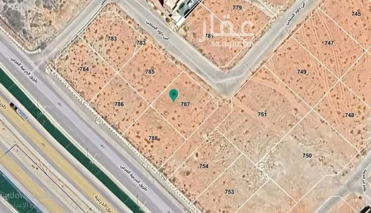 أرض للبيع في شارع طريق المذنب - عنيزة - المطار, حي الحاجب, مدينة عنيزه, منطقة القصيم صورة 2