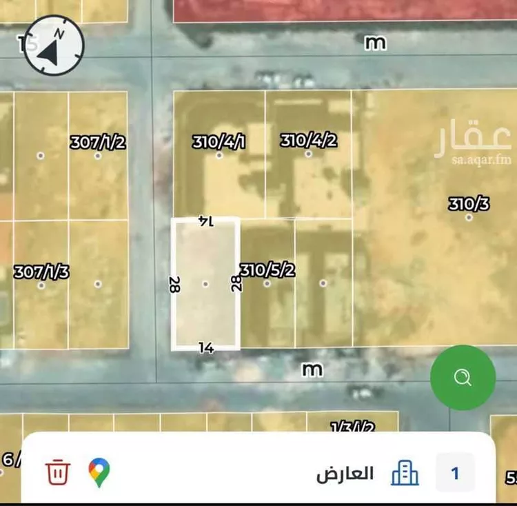 أرض للبيع في شارع عبدالملك القلعي, حي العارض, مدينة الرياض, منطقة الرياض صورة 3