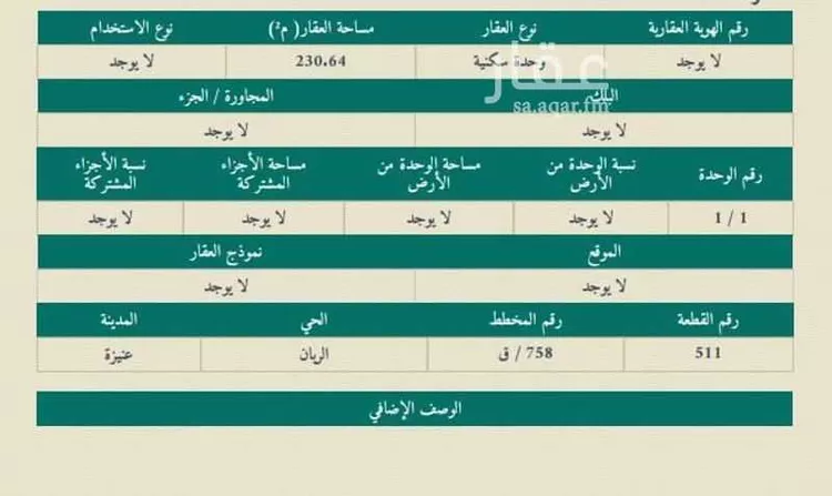 فيلا للبيع في شارع ابن المزين, حي الفاخرية, مدينة عنيزه, منطقة القصيم صورة 2