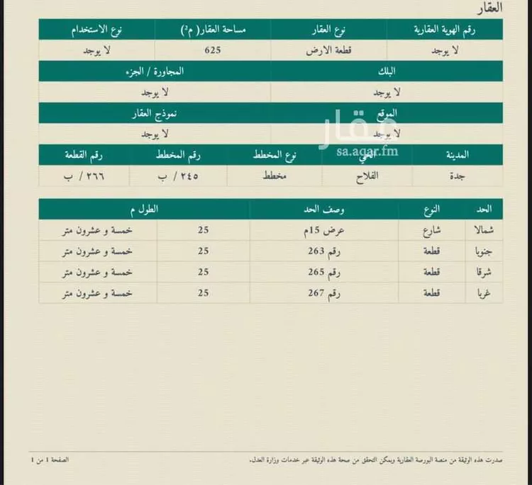 أرض للبيع في شارع الشيخ عبد الله بن سعيد, حي الصالحية, مدينة جدة, منطقة مكة المكرمة